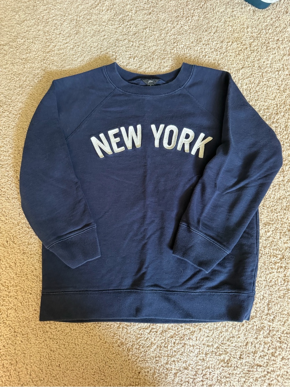J. Crew Navy NEW  YORK Sweatshirt
